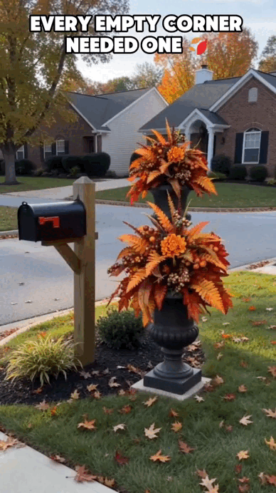 💥Hot Sale 50% Off 🍂 Autumn Harvest Floral Garden Stake Arrangement