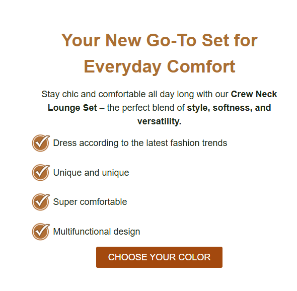 🔥 LAST DAY BLACK FRIDAY — 55% OFF ✨TALBOTS Women’s Crew Neck Lounge Set